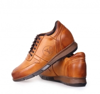 کتونی پاشنه مخفی مدل لویی ویتون عسلی