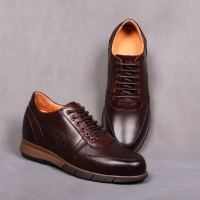 کتونی پاشنه مخفی مدل لویی ویتون قهوه ای