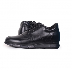 کتونی لژمخفی مردانه چرم مدل لویی ویتون زیره مشکی